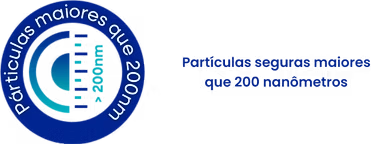 Partículas seguras e multifuncionais